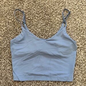 lululemon athletica Blue Tank Top